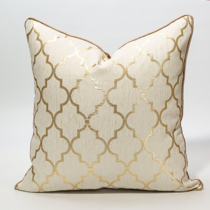 Novinc Diamond - shaped champagne gold pillowcase - NOVINC