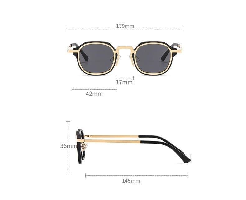 Novinc Men's And Women's Punk Box Sunglasses - NOVINC