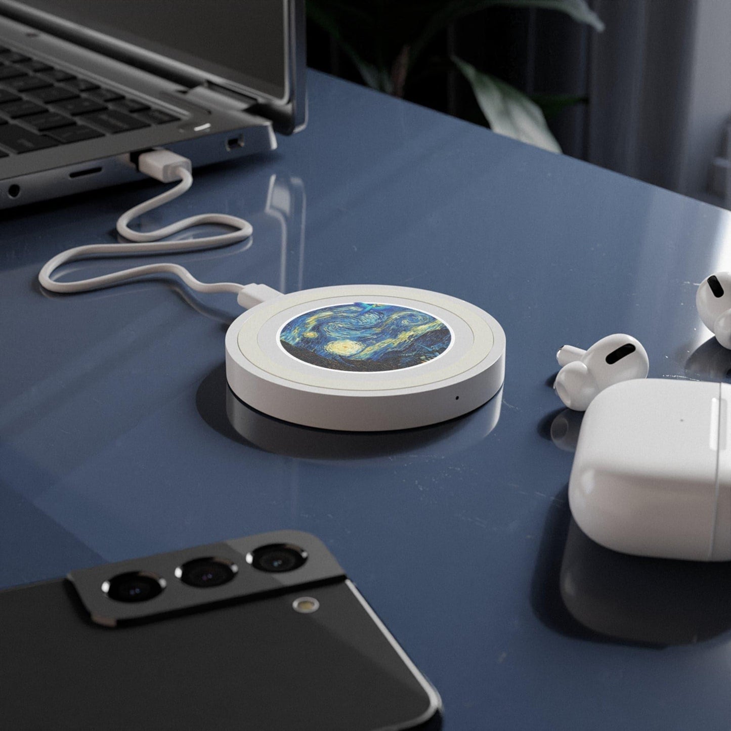 Novinc Quake Wireless Charging Pad - The Starry Night - NOVINC