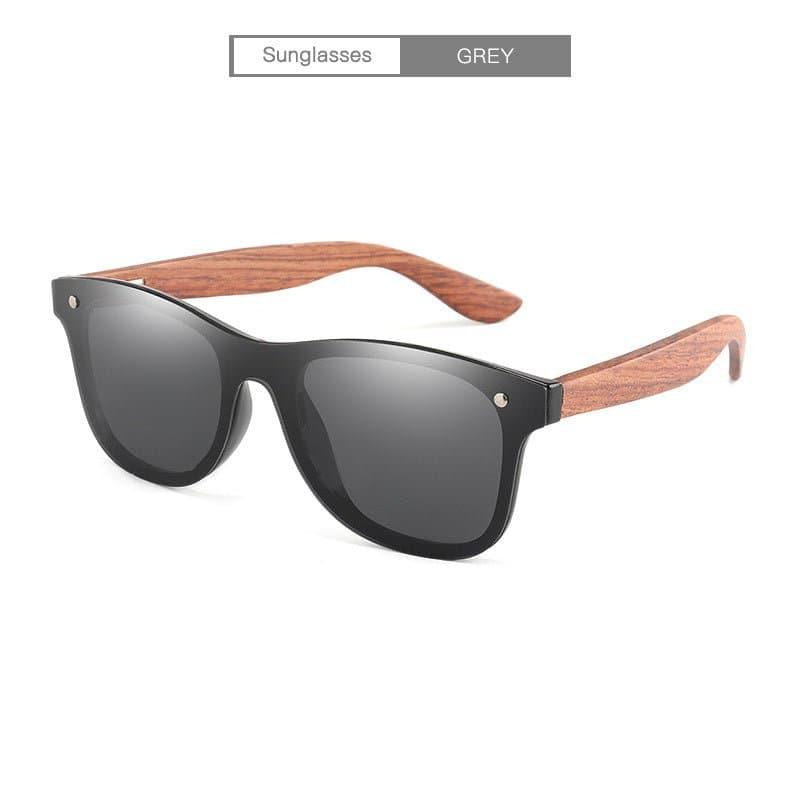 Rainbow Bridge Wooden Polarized Sunglasses - NOVINC