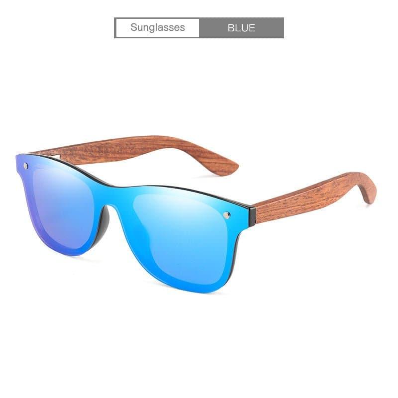 Rainbow Bridge Wooden Polarized Sunglasses - NOVINC