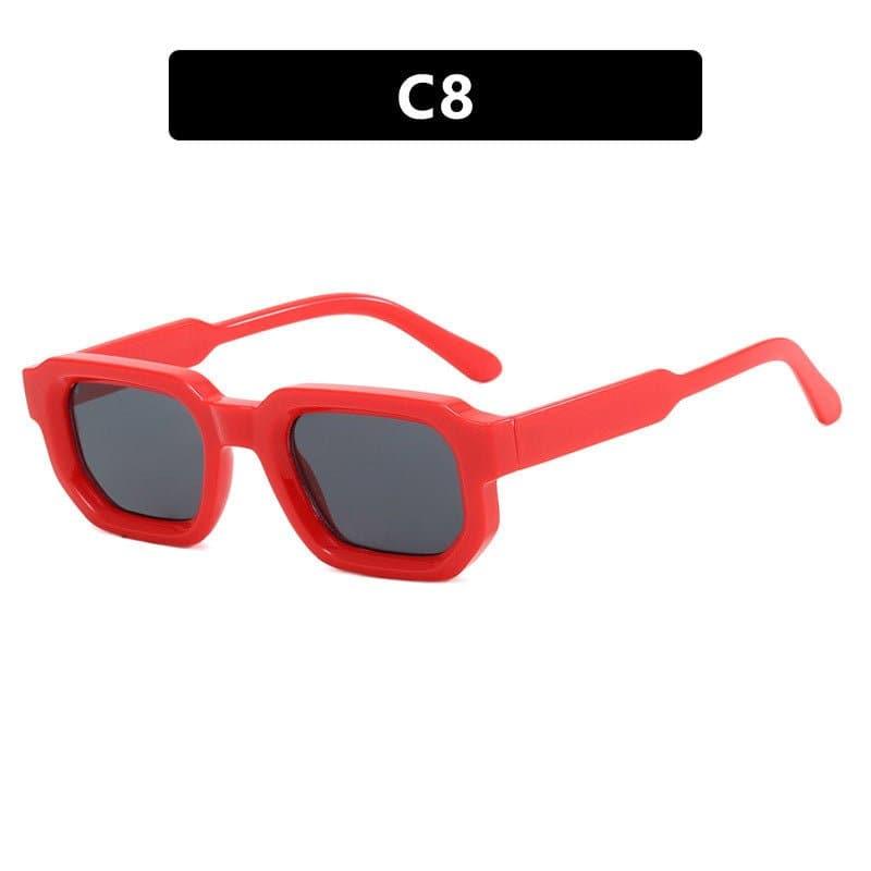 Retro Square Sunglasses - NOVINC