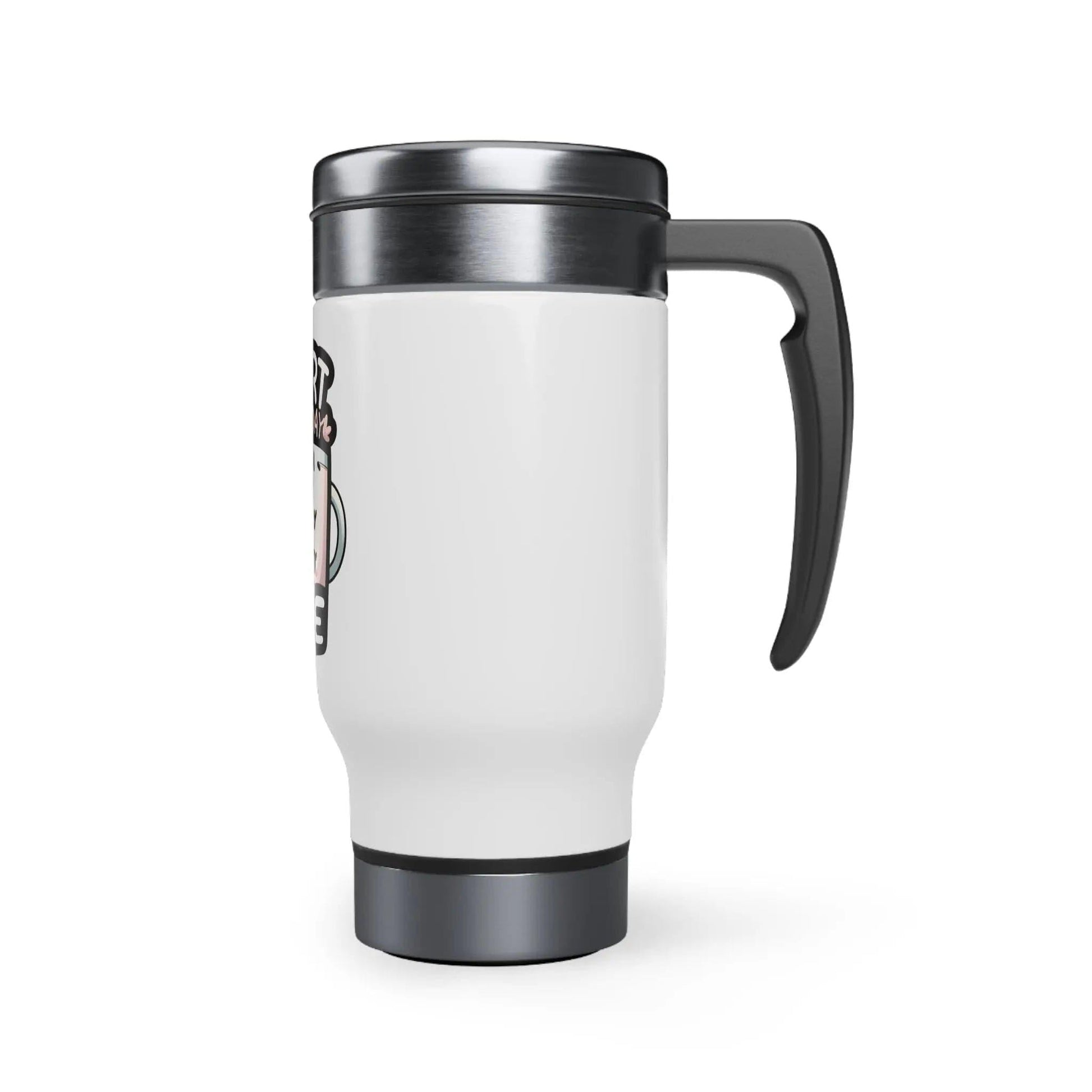 Stainless Steel Travel Mug with Handle, 14oz - NOVINC