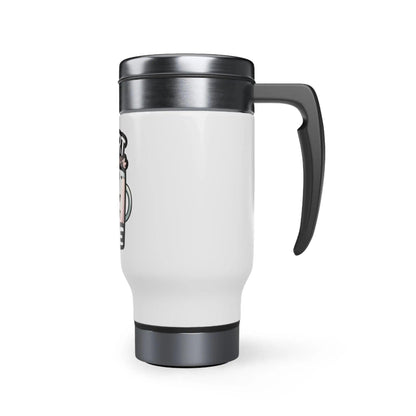 Stainless Steel Travel Mug with Handle, 14oz - NOVINC