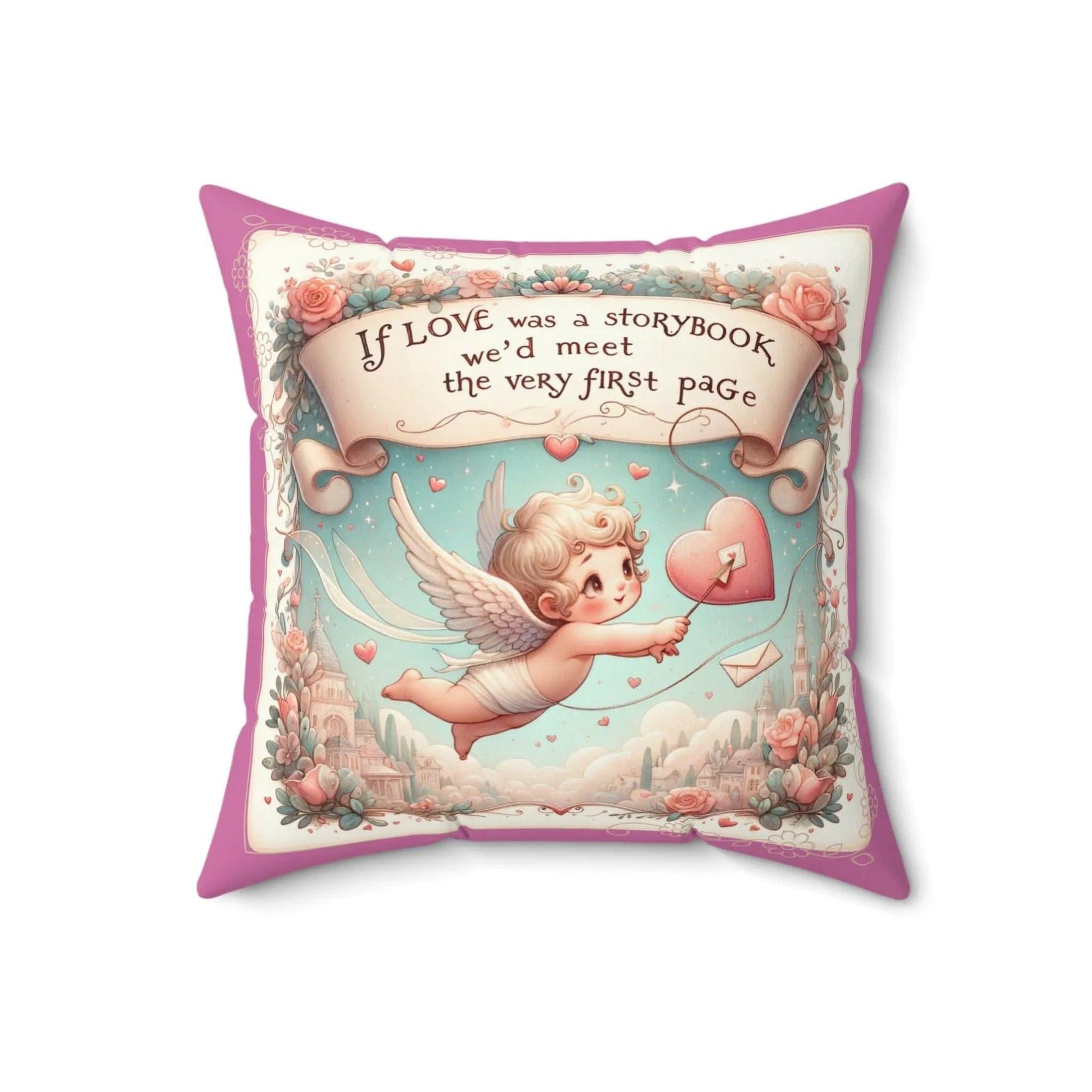 StoryBook Polyester Square Pillow - NOVINC