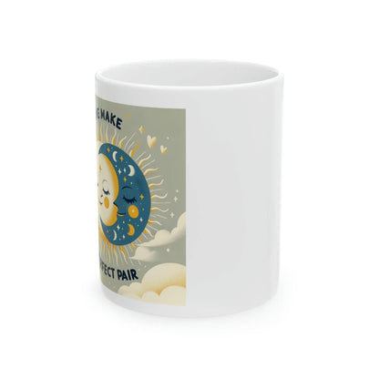 SunMoon Pair Ceramic Mug 11oz - NOVINC