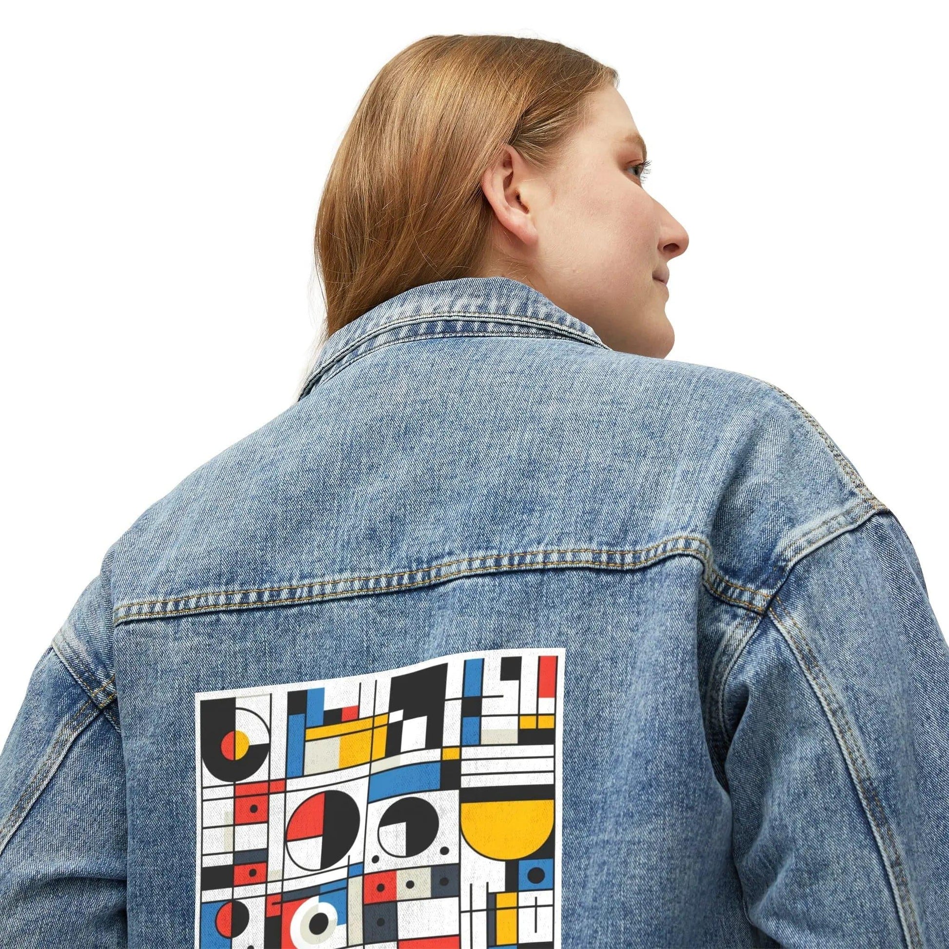 The geobarthaus - Women's Denim Jacket - NOVINC