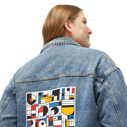 The geobarthaus - Women's Denim Jacket - NOVINC