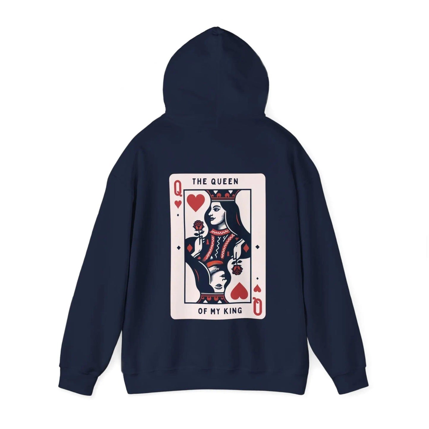 The Queen Unisex Heavy Blend™ Hooded Sweatshirt - NOVINC