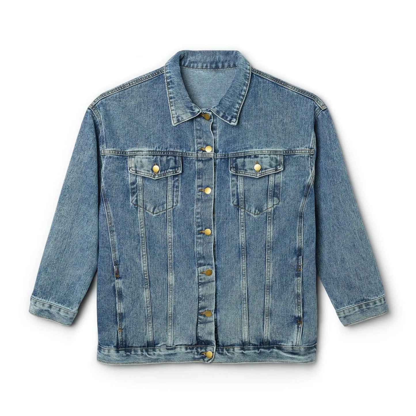 The secret of Mona Lisa - Women's Denim Jacket - NOVINC