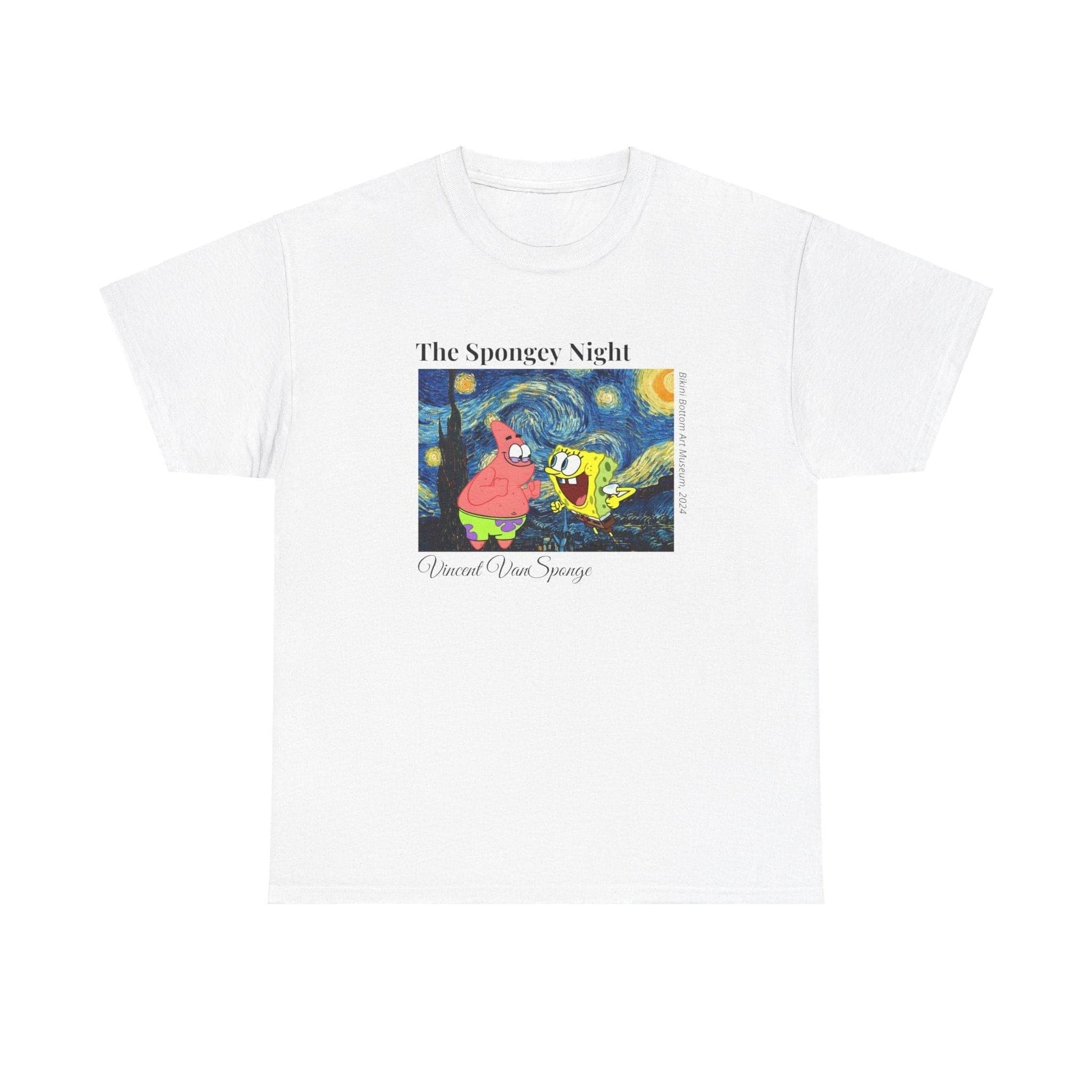 The Spongey Night - Unisex Heavy Cotton Tee - NOVINC