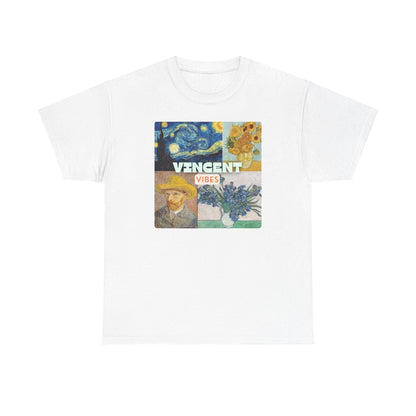 Vincent Vibes 2 - Unisex Heavy Cotton Tee - NOVINC