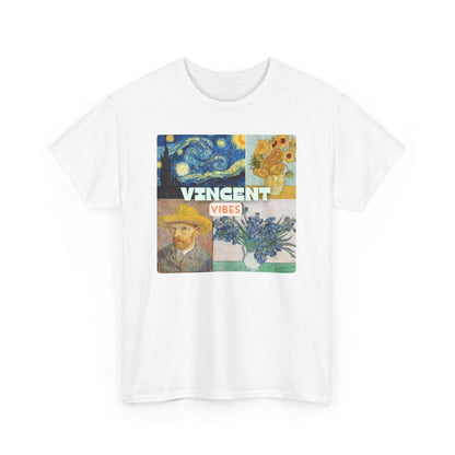 Vincent Vibes 2 - Unisex Heavy Cotton Tee - NOVINC