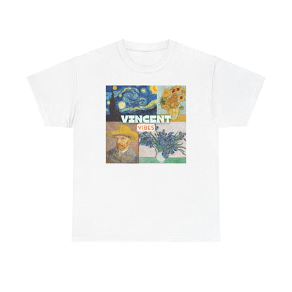 Vincent Vibes - Unisex Heavy Cotton Tee - NOVINC