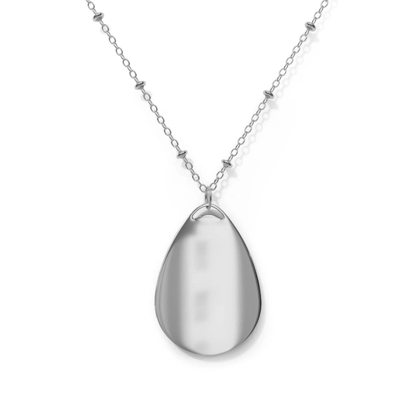 Wherever You Go Oval Necklace - NOVINC