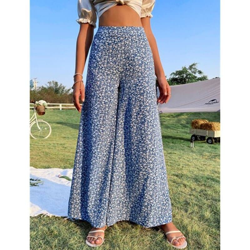 Women's Wide Leg Loose Trousers - NOVINC