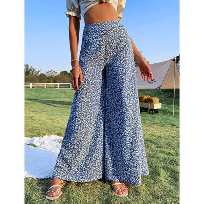 Women's Wide Leg Loose Trousers - NOVINC