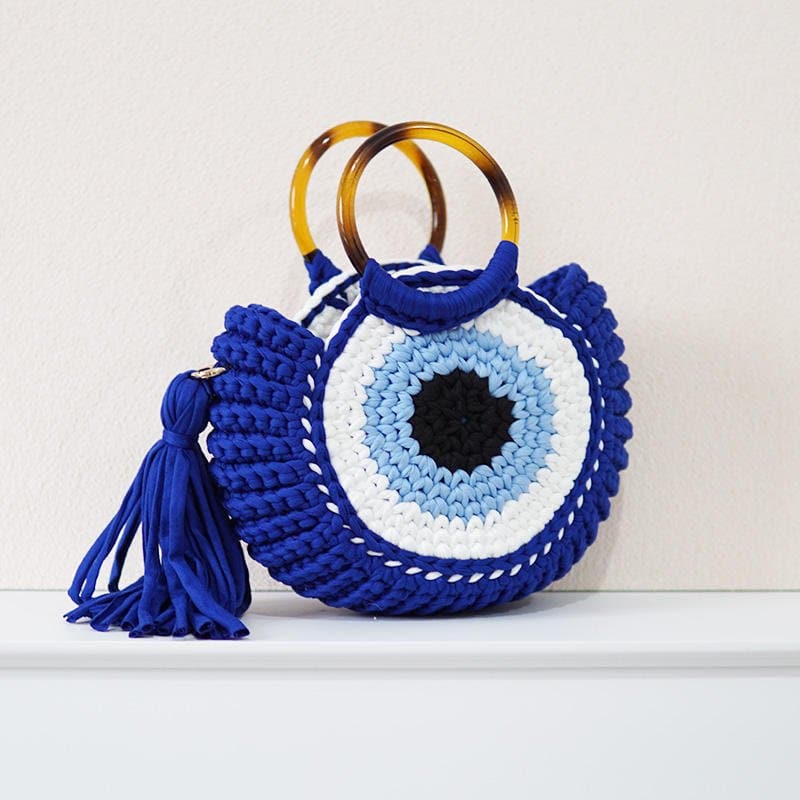 Woven Bag Big Eye Monster Large Capacity - NOVINC